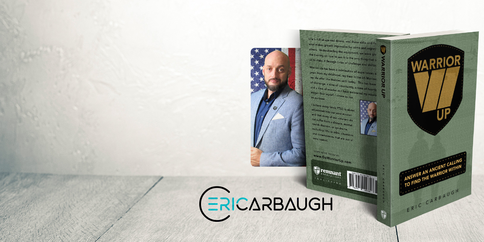 ABout the author - E. Carbaugh & Warrior Up Book